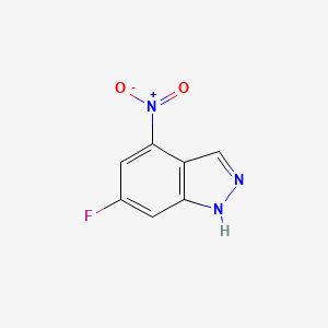 6-Fluoro-4-nitro-1H-indazole