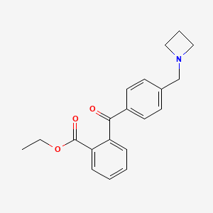 4'-Azetidinomethyl-2-carboethoxybenzophenone