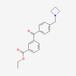 4'-Azetidinomethyl-3-carboethoxybenzophenone