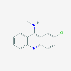 molecular formula C14H11ClN2 B12918280 2-Chloro-N-methylacridin-9-amine CAS No. 61981-66-6