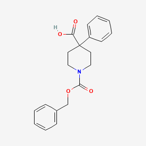 1-(Benzyloxycarbonyl)-4-phenylpiperidine-4-carboxylic acid