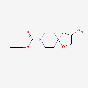 Tert-butyl 3-hydroxy-1-oxa-8-azaspiro[4.5]decane-8-carboxylate
