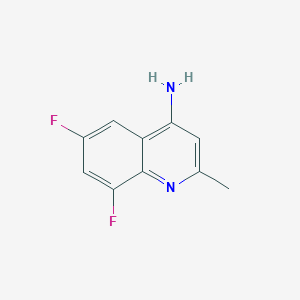 6,8-Difluoro-2-methylquinolin-4-amine