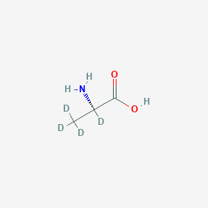 molecular formula C3H7NO2 B1291855 D-Alanine-d4 
