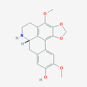 molecular formula C19H19NO5 B129186 Cassyfiline CAS No. 4030-51-7