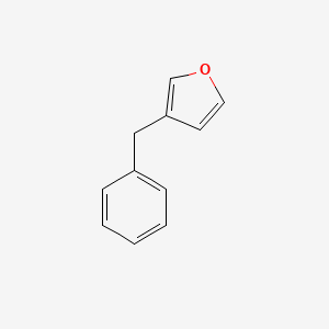 molecular formula C11H10O B12918601 3-Benzylfuran CAS No. 62495-31-2
