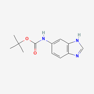 Tert-butyl 1H-benzo[D]imidazol-5-ylcarbamate