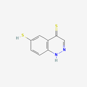 molecular formula C8H6N2S2 B12918667 4,6-Cinnolinedithiol CAS No. 6959-57-5
