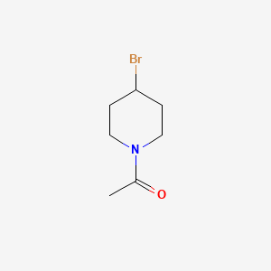 molecular formula C7H12BrNO B1291871 1-(4-Bromopiperidin-1-yl)ethanone CAS No. 1082915-85-2