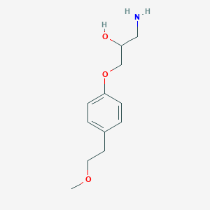 1-Amino-3-[4-(2-methoxyethyl)phenoxy]propan-2-ol