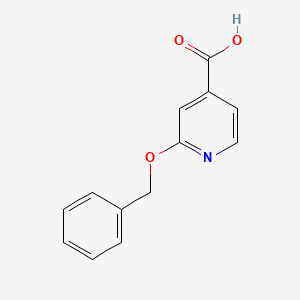 molecular formula C13H11NO3 B1291896 2-(Benzyloxy)isonicotinic acid CAS No. 467236-25-5