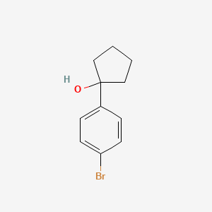 1-(4-Bromophenyl)cyclopentan-1-ol