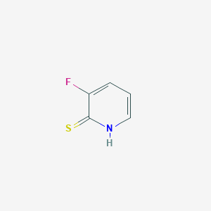 2(1H)-Pyridinethione, 3-fluoro-