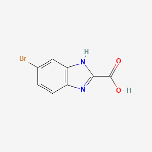 molecular formula C8H5BrN2O2 B1291925 5-Bromo-1H-benzoimidazole-2-carboxylic acid CAS No. 40197-20-4