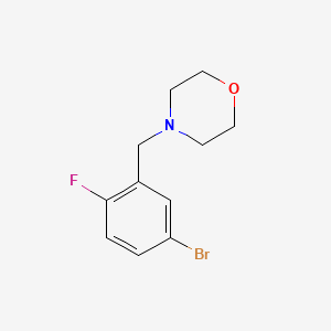 4-(5-Bromo-2-fluorobenzyl)morpholine