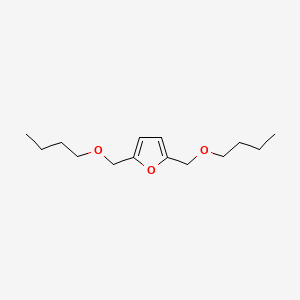 molecular formula C14H24O3 B12919802 2,5-Bis(butoxymethyl)furan CAS No. 101099-24-5