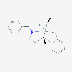 molecular formula C21H25N B129199 Deoxy-N-benzylnormetazocine CAS No. 147384-62-1