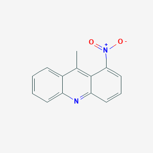 molecular formula C14H10N2O2 B12919915 9-Methyl-1-nitroacridine CAS No. 65757-58-6
