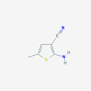 molecular formula C6H6N2S B129202 2-Amino-5-methyl-3-thiophenecarbonitrile CAS No. 138564-58-6