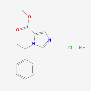 molecular formula C13H15ClN2O2 B129203 Metomidate hydrochloride CAS No. 35944-74-2