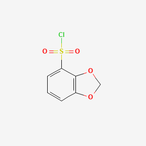 molecular formula C7H5ClO4S B1292039 2H-1,3-Benzodioxole-4-sulfonyl chloride CAS No. 87473-88-9