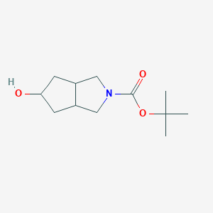 tert-Butyl 5-hydroxyhexahydrocyclopenta[c]pyrrole-2(1H)-carboxylate