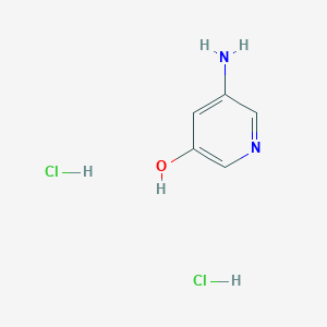 molecular formula C5H8Cl2N2O B1292071 3-Amino-5-hydroxypyridine dihydrochloride CAS No. 1186663-39-7