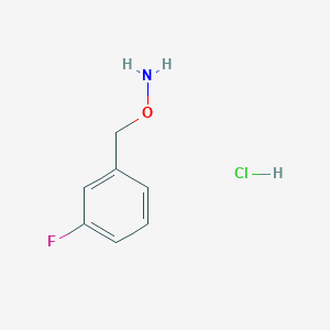1-[(Aminooxy)methyl]-3-fluorobenzene hydrochloride