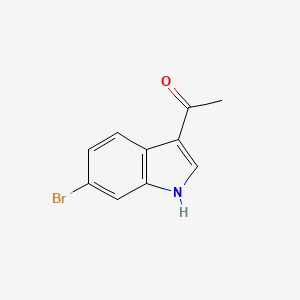 molecular formula C10H8BrNO B1292092 3-Acetyl-6-bromoindole CAS No. 316181-82-5