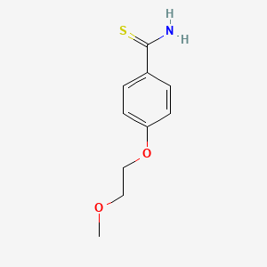 4-(2-Methoxyethoxy)benzene-1-carbothioamide