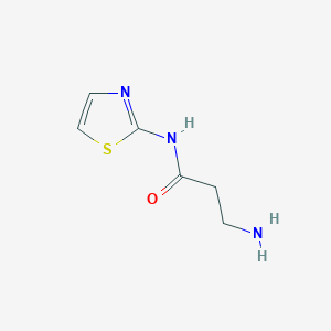 3-Amino-N-1,3-thiazol-2-ylpropanamide
