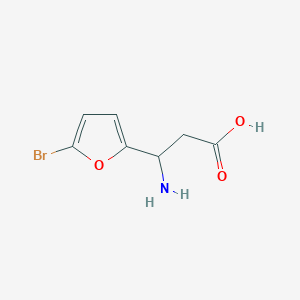 3-Amino-3-(5-bromofuran-2-yl)propanoic acid