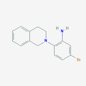 5-Bromo-2-[3,4-dihydro-2(1H)-isoquinolinyl]aniline