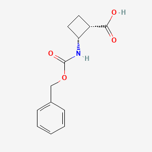 cis-2-Benzyloxycarbonylaminocyclobutanecarboxylic acid