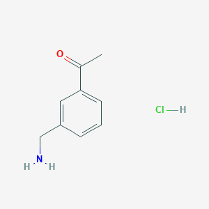 1-(3-(Aminomethyl)phenyl)ethanone hydrochloride