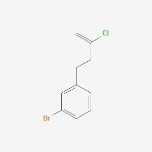 4-(3-Bromophenyl)-2-chloro-1-butene