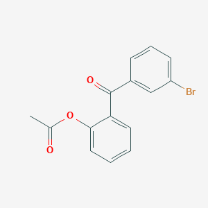2-Acetoxy-3'-bromobenzophenone