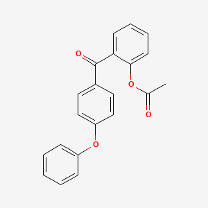 2-Acetoxy-4'-phenoxybenzophenone
