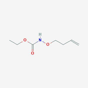 molecular formula C7H13NO3 B12922453 Ethyl [(but-3-en-1-yl)oxy]carbamate CAS No. 61807-44-1