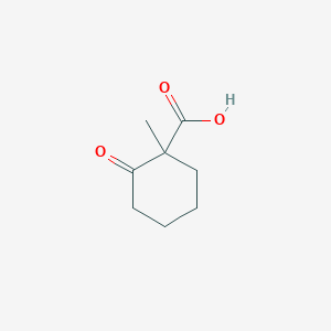 molecular formula C8H12O3 B129226 1-Methyl-2-oxocyclohexanecarboxylic acid CAS No. 152212-38-9