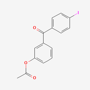 3-Acetoxy-4'-iodobenzophenone