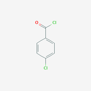 molecular formula C7H4Cl2O B129227 4-Chlorobenzoyl chloride CAS No. 122-01-0