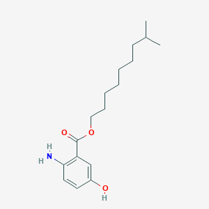 molecular formula C17H27NO3 B129229 Isodecyl 5-hydroxyanthranilate CAS No. 148915-76-8