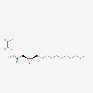 molecular formula C21H38O B12922908 9R,10S-Epoxy-3Z,6Z-heneicosadiene 