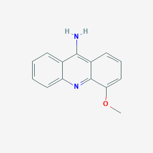 molecular formula C14H12N2O B12923113 4-Methoxyacridin-9-amine CAS No. 10496-96-5