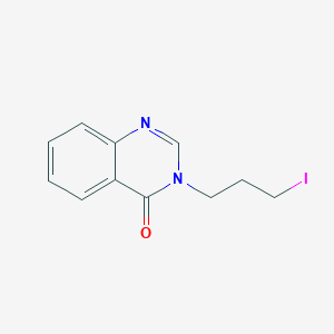 molecular formula C11H11IN2O B12923153 3-(3-Iodopropyl)quinazolin-4(3H)-one CAS No. 860193-39-1