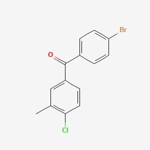 4-Bromo-4'-chloro-3'-methylbenzophenone