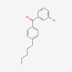 3-Bromo-4'-n-pentylbenzophenone