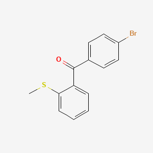 4-Bromo-2'-(thiomethyl)benzophenone
