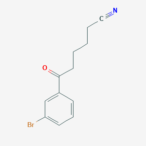 6-(3-Bromophenyl)-6-Oxohexanenitrile
